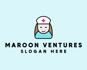 Clinic Nurse Healthcare logo design