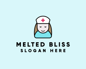 Clinic Nurse Healthcare logo design