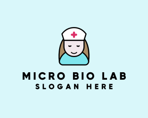 Clinic Nurse Healthcare logo design