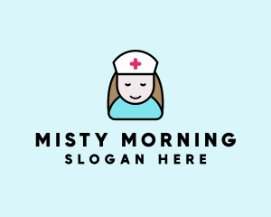 Clinic Nurse Healthcare logo design