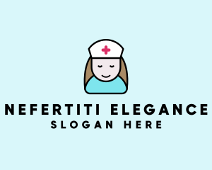 Clinic Nurse Healthcare logo design