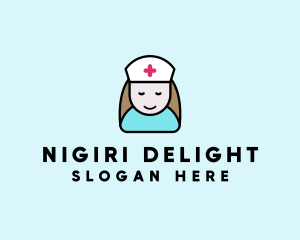 Clinic Nurse Healthcare logo design