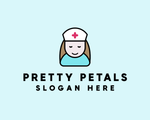 Clinic Nurse Healthcare logo design