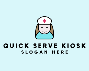 Clinic Nurse Healthcare logo design