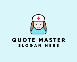 Clinic Nurse Healthcare logo design