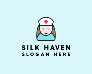 Clinic Nurse Healthcare logo design