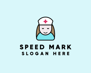 Clinic Nurse Healthcare logo design