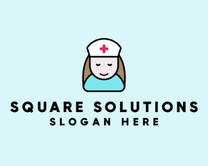 Clinic Nurse Healthcare logo design