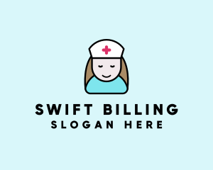 Clinic Nurse Healthcare logo design