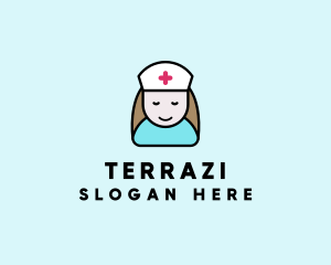 Clinic Nurse Healthcare logo design