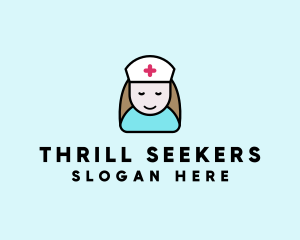 Clinic Nurse Healthcare logo design