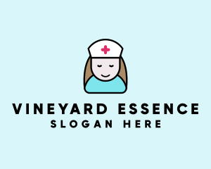 Clinic Nurse Healthcare logo design