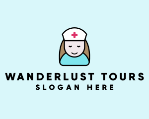 Clinic Nurse Healthcare logo design