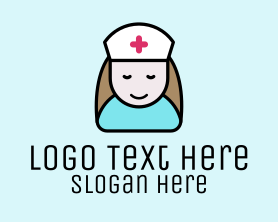 Health Care Provider - Happy Nurse logo design