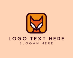 Animal - Fox Box App logo design