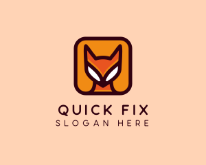 Fox Box App logo design