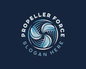 Propeller - Industrial Ventilation Propeller logo design