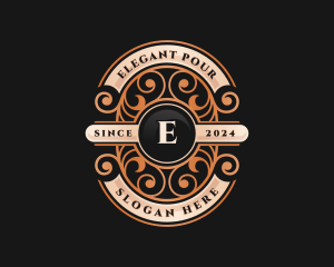 Luxury Vintage Ornament logo design