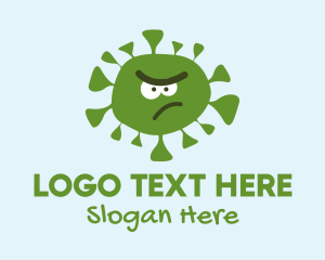 Angry - Angry Coronavirus Mascot logo design