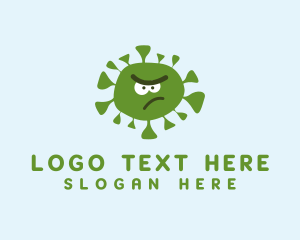 Medical - Angry Toxic Virus logo design