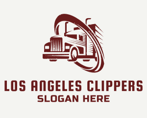 Express Trucking Courier Logo