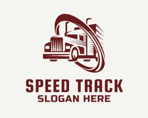 Express Trucking Courier Logo
