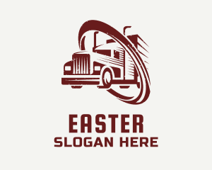 Vehicle - Express Trucking Courier logo design