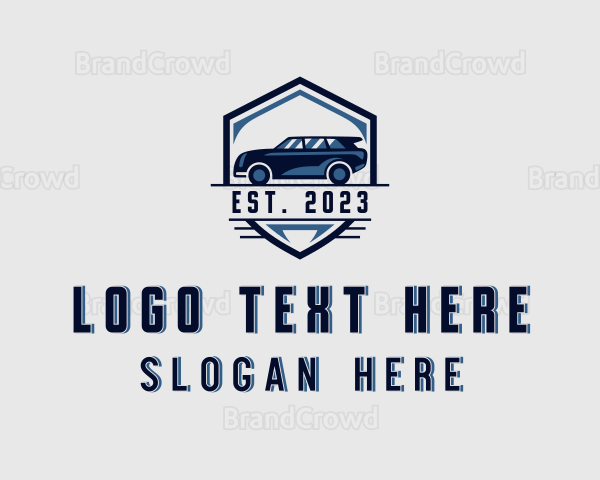 Automobile Car Racing Logo