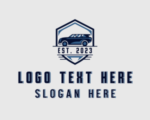 Driving - Automobile Car Racing logo design