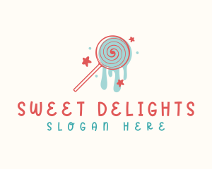 Lollipop - Sweet Lollipop Candy logo design