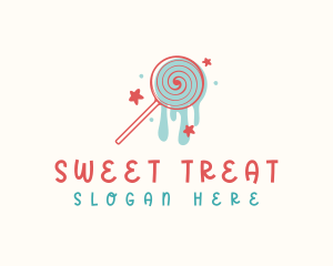 Candy - Sweet Lollipop Candy logo design