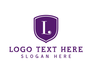 Monogram - Stylish Business Shield logo design