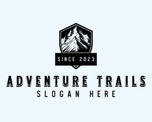 Travel Mountain Climbing logo design