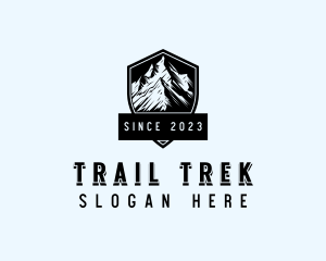 Hiker - Travel Mountain Climbing logo design