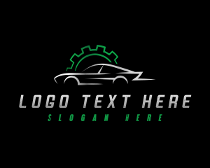 Speed - Gear Automotive Car logo design