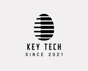 Piano Keyboard Music logo design