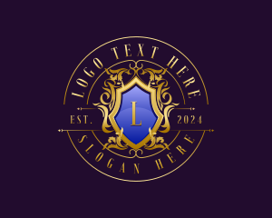 Wealth - Royalty Crest Wealth logo design