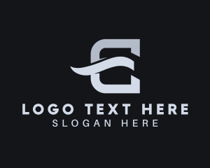 Lettermark - Swoosh Logistics Delivery logo design