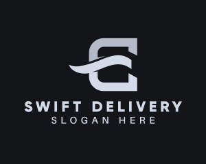 Delivery - Swoosh Logistics Delivery logo design