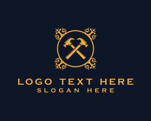 Tradesman - Hammer Tradesman Refurbish logo design