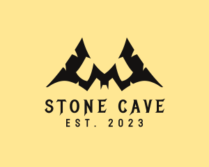 Cave - Bat Wings Letter W logo design