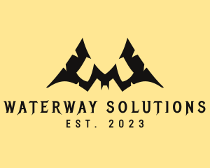 Bat Wings Letter W logo design