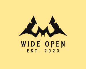 Bat Wings Letter W logo design