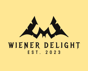 Bat Wings Letter W logo design