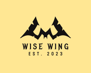 Bat Wings Letter W logo design