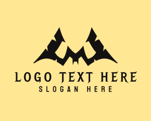 Bat Wings Letter W Logo