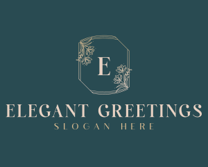 Stylish Floral Boutique logo design