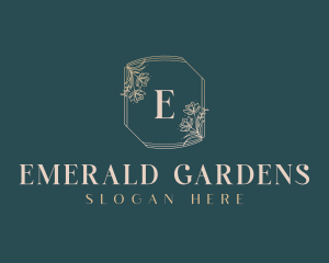 Stylish Floral Boutique logo design