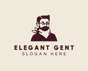 Gentleman - Fashion Gentleman Haircut logo design