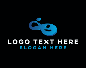Loop - Infinite People Partnerships logo design